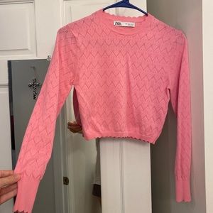 Zara Pink Top